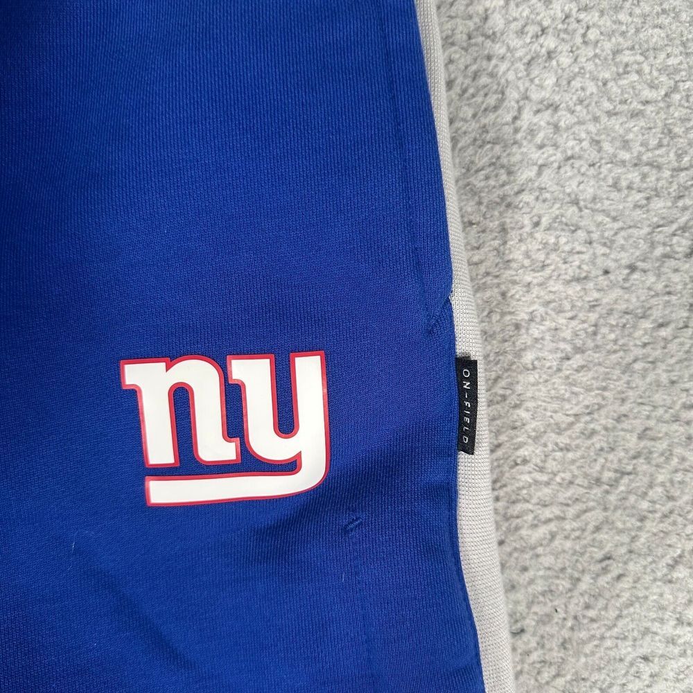 New York Giants Pants Adult Medium Blue Nike Sweatpants Team Issued On Field - Picture 8 of 10